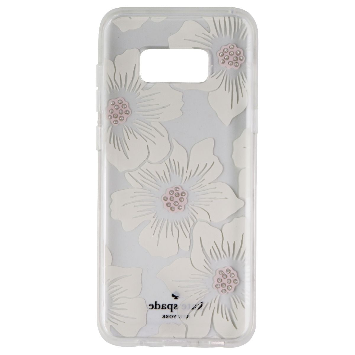 Kate Spade New York Hardshell Case Cover For Galaxy S8+ (S8 Plus) - Floral Clear Cell Phone - Cases, Covers & Skins Kate Spade    - Simple Cell Bulk Wholesale Pricing - USA Seller