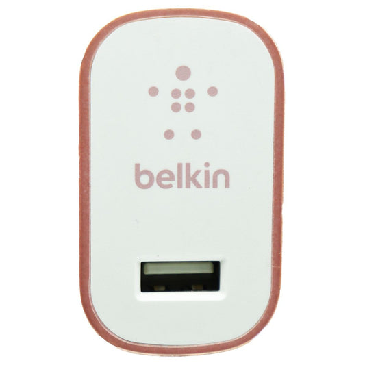 Belkin Mixit USB Wall Charger 2.4 Amp / 12 Watt - Rose Gold / Pink / White Cell Phone - Chargers & Cradles Belkin    - Simple Cell Bulk Wholesale Pricing - USA Seller