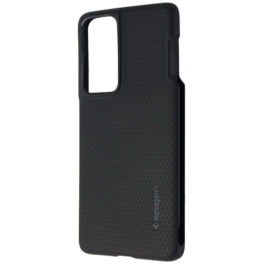 Spigen Liquid Air P Case for Galaxy S21 Ultra (2021) - Matte Black Cell Phone - Cases, Covers & Skins Spigen    - Simple Cell Bulk Wholesale Pricing - USA Seller