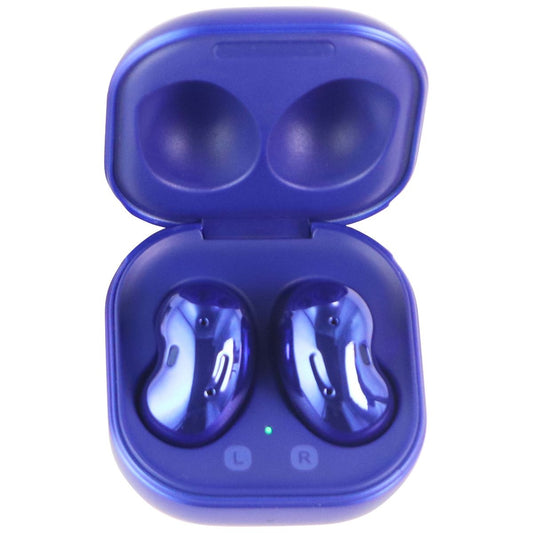 Samsung Galaxy Buds Live True Wireless EarBud Headphones - Mystic Blue Portable Audio - Headphones Samsung    - Simple Cell Bulk Wholesale Pricing - USA Seller