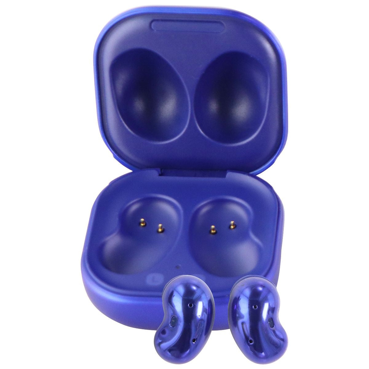 Samsung Galaxy Buds Live True Wireless EarBud Headphones - Mystic Blue Portable Audio - Headphones Samsung    - Simple Cell Bulk Wholesale Pricing - USA Seller