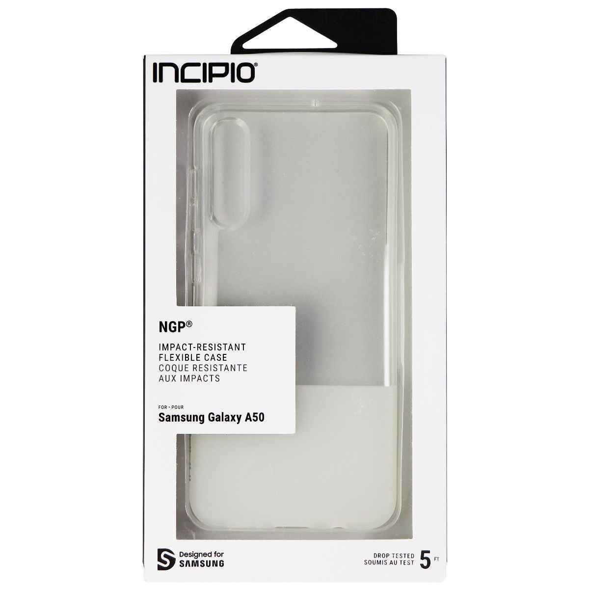Incipio NGP Series Flexible Case for Samsung Galaxy A50 - Clear/Frost Cell Phone - Cases, Covers & Skins Incipio    - Simple Cell Bulk Wholesale Pricing - USA Seller