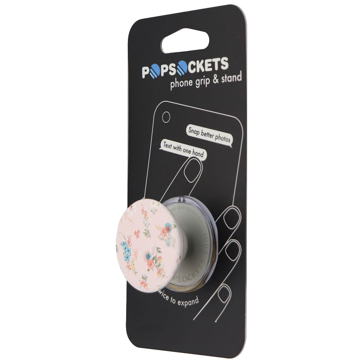 PopSockets: Collapsible Grip & Stand for Phones and Tablets - Pink Trellis Cell Phone - Mounts & Holders PopSockets    - Simple Cell Bulk Wholesale Pricing - USA Seller