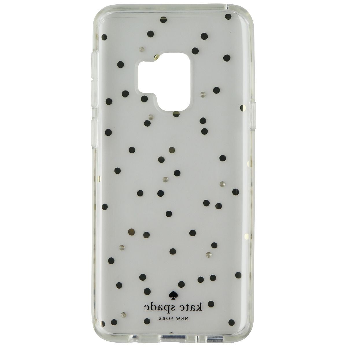 Kate Spade Protective Hardshell Case for Galaxy S9 - Scatter Dot Gold/Clear Cell Phone - Cases, Covers & Skins Kate Spade    - Simple Cell Bulk Wholesale Pricing - USA Seller