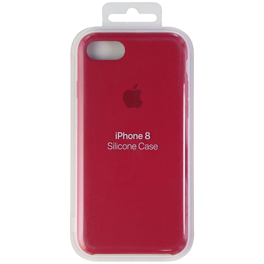 Apple Official Silicone Case for Apple iPhone 8 - Rose Red Cell Phone - Cases, Covers & Skins Apple    - Simple Cell Bulk Wholesale Pricing - USA Seller