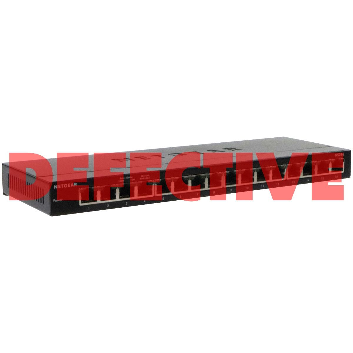 NETGEAR 16-Port Gigabit Ethernet Unmanaged Switch (GS316) Networking - Network Switches Netgear    - Simple Cell Bulk Wholesale Pricing - USA Seller