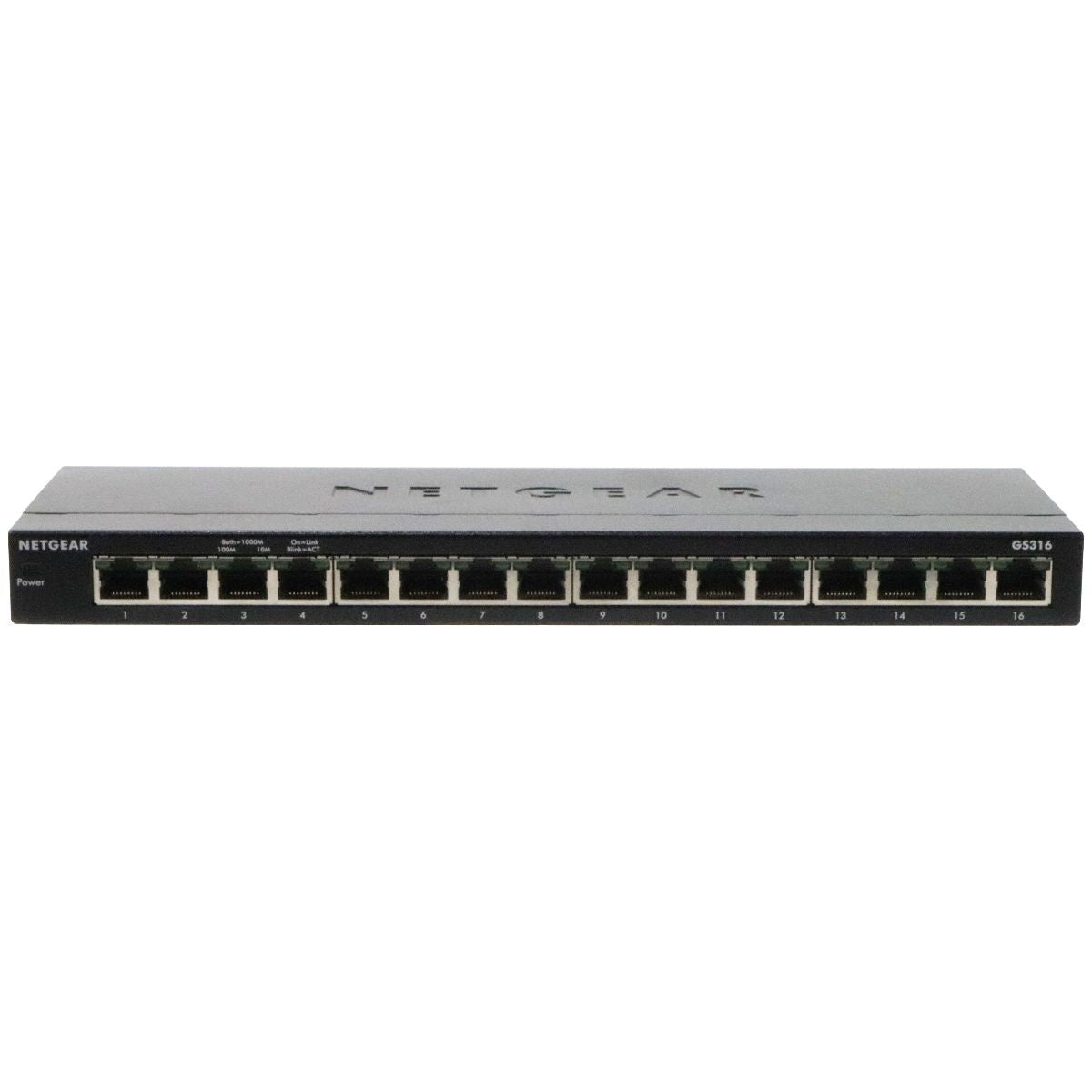NETGEAR 16-Port Gigabit Ethernet Unmanaged Switch (GS316) Networking - Network Switches Netgear    - Simple Cell Bulk Wholesale Pricing - USA Seller