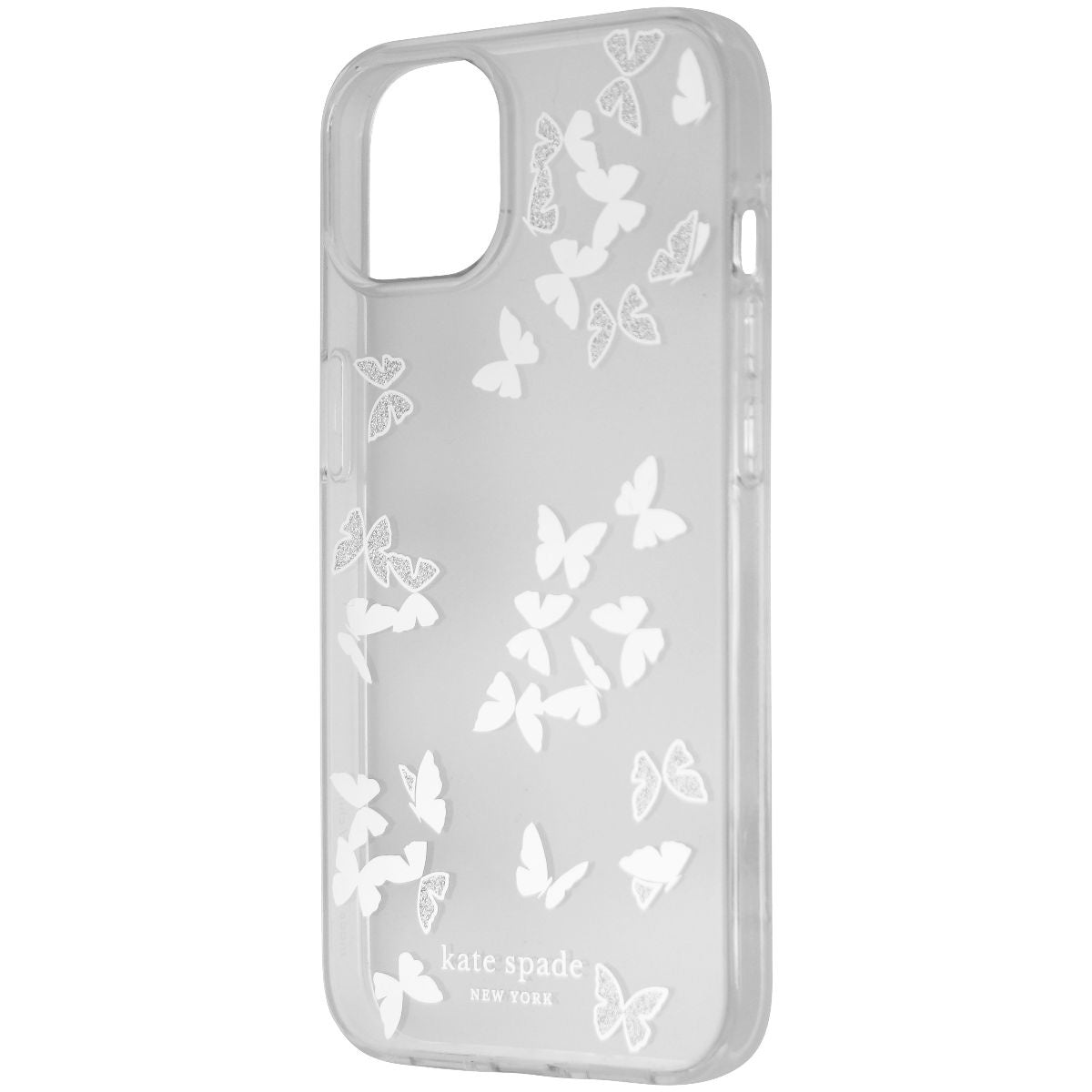 Kate Spade Hardshell Case for iPhone 13 / 14 - Butterfly Cluster Iridescent Cell Phone - Cases, Covers & Skins Kate Spade    - Simple Cell Bulk Wholesale Pricing - USA Seller