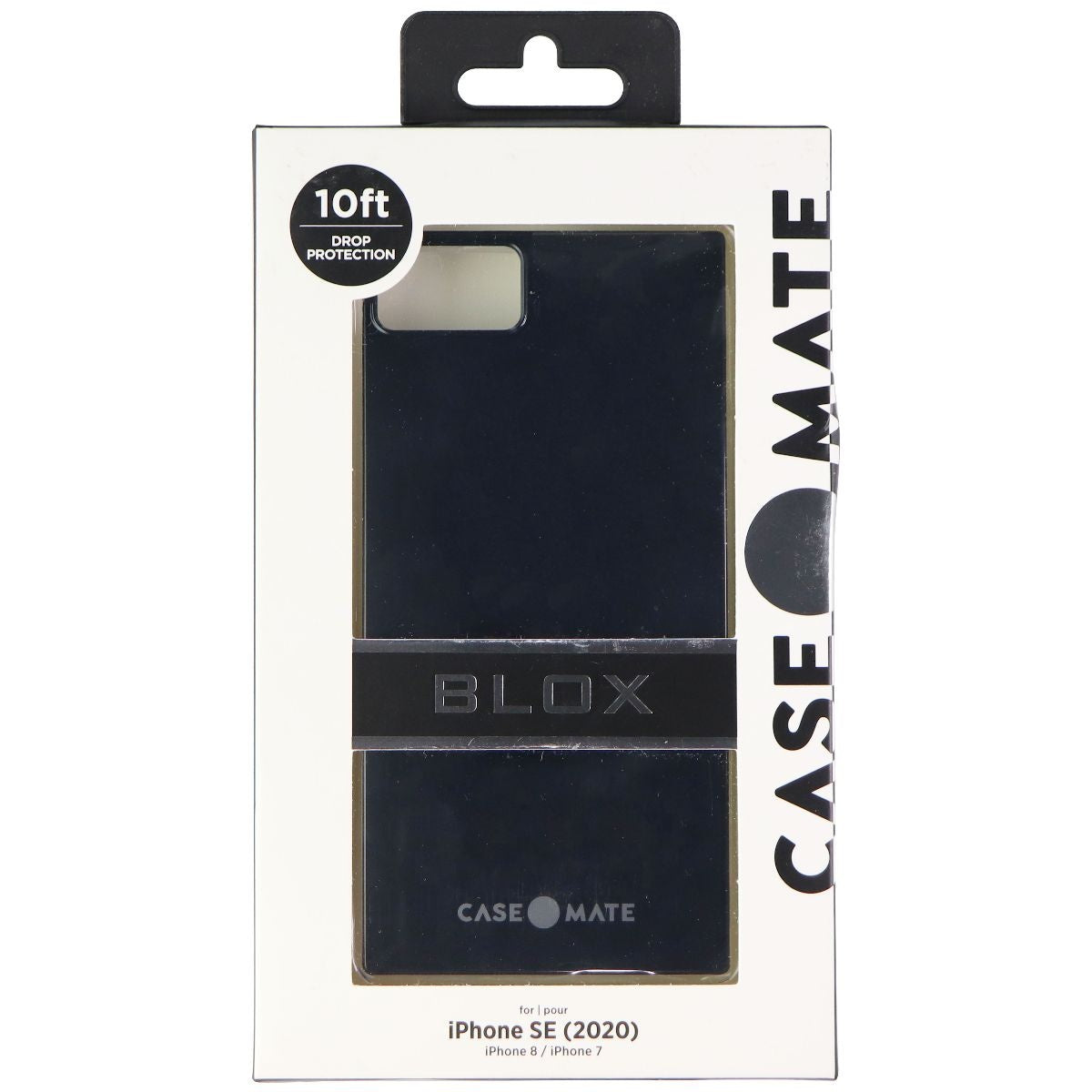 Case-Mate BLOX Case for iPhone SE (2nd Gen) / 8 / 7 - Gloss Black Cell Phone - Cases, Covers & Skins Case-Mate    - Simple Cell Bulk Wholesale Pricing - USA Seller