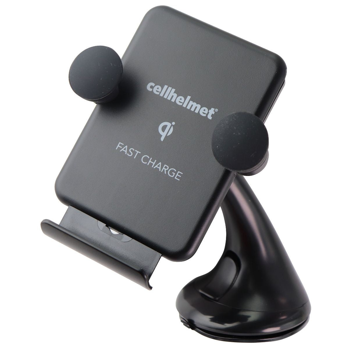 CellHelmet Qi Wireless Charger Car Mount (10W) - Black Cell Phone - Mounts & Holders CellHelmet    - Simple Cell Bulk Wholesale Pricing - USA Seller