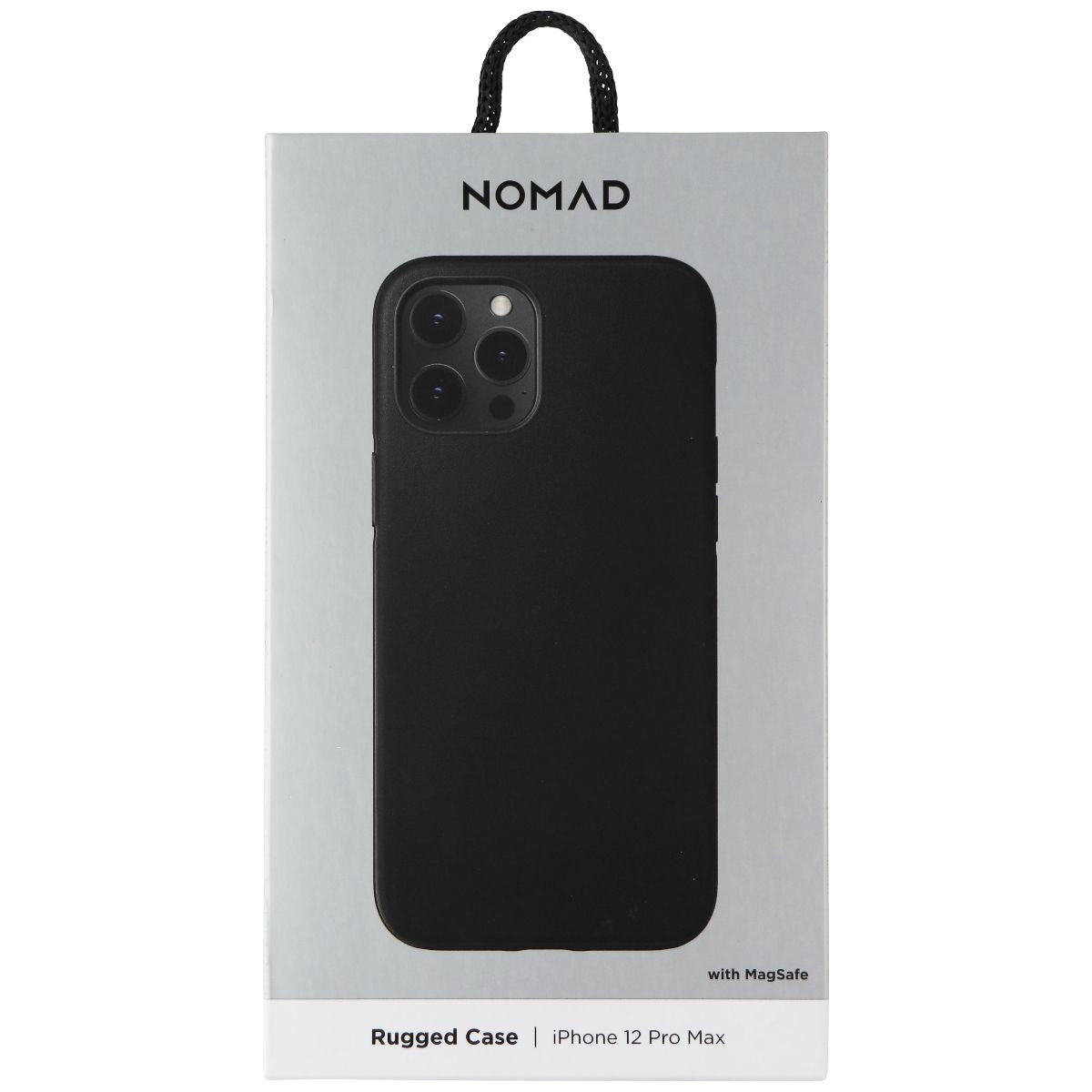 Nomad Rugged Case for MagSafe for iPhone 12 Pro Max - Black Cell Phone - Cases, Covers & Skins Nomad    - Simple Cell Bulk Wholesale Pricing - USA Seller