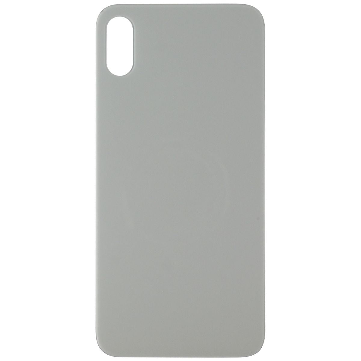 Repair Part - Back Glass Panel for Apple iPhone X - Silver (No Logo) Cell Phone - Replacement Parts & Tools Unbranded    - Simple Cell Bulk Wholesale Pricing - USA Seller