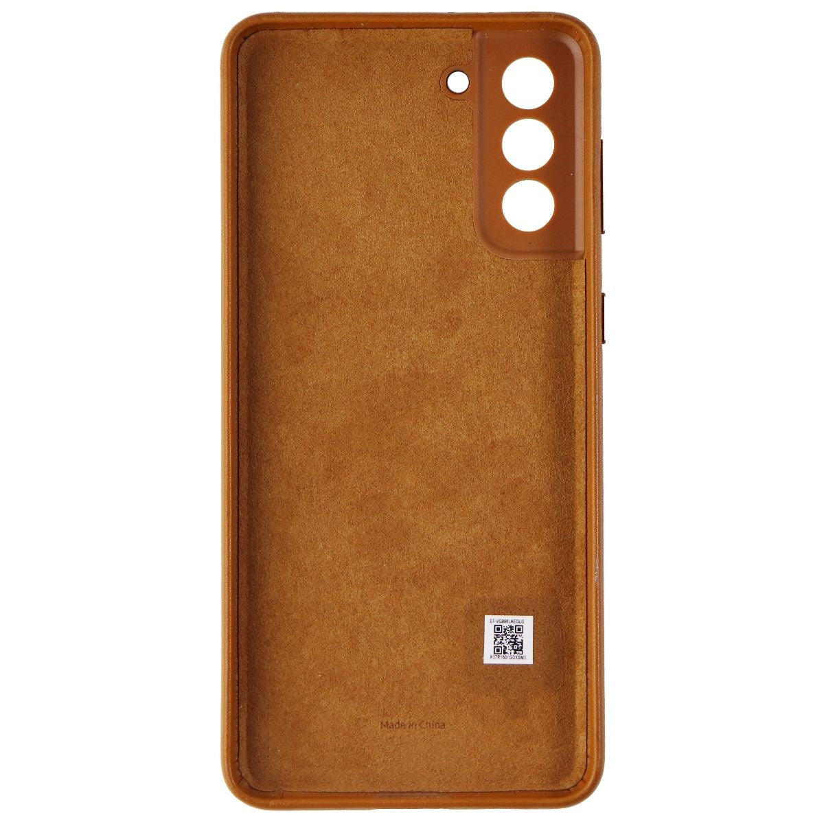 Samsung Leather Back Cover for Galaxy (S21+) & (S21+) 5G - Brown Cell Phone - Cases, Covers & Skins Samsung Electronics    - Simple Cell Bulk Wholesale Pricing - USA Seller