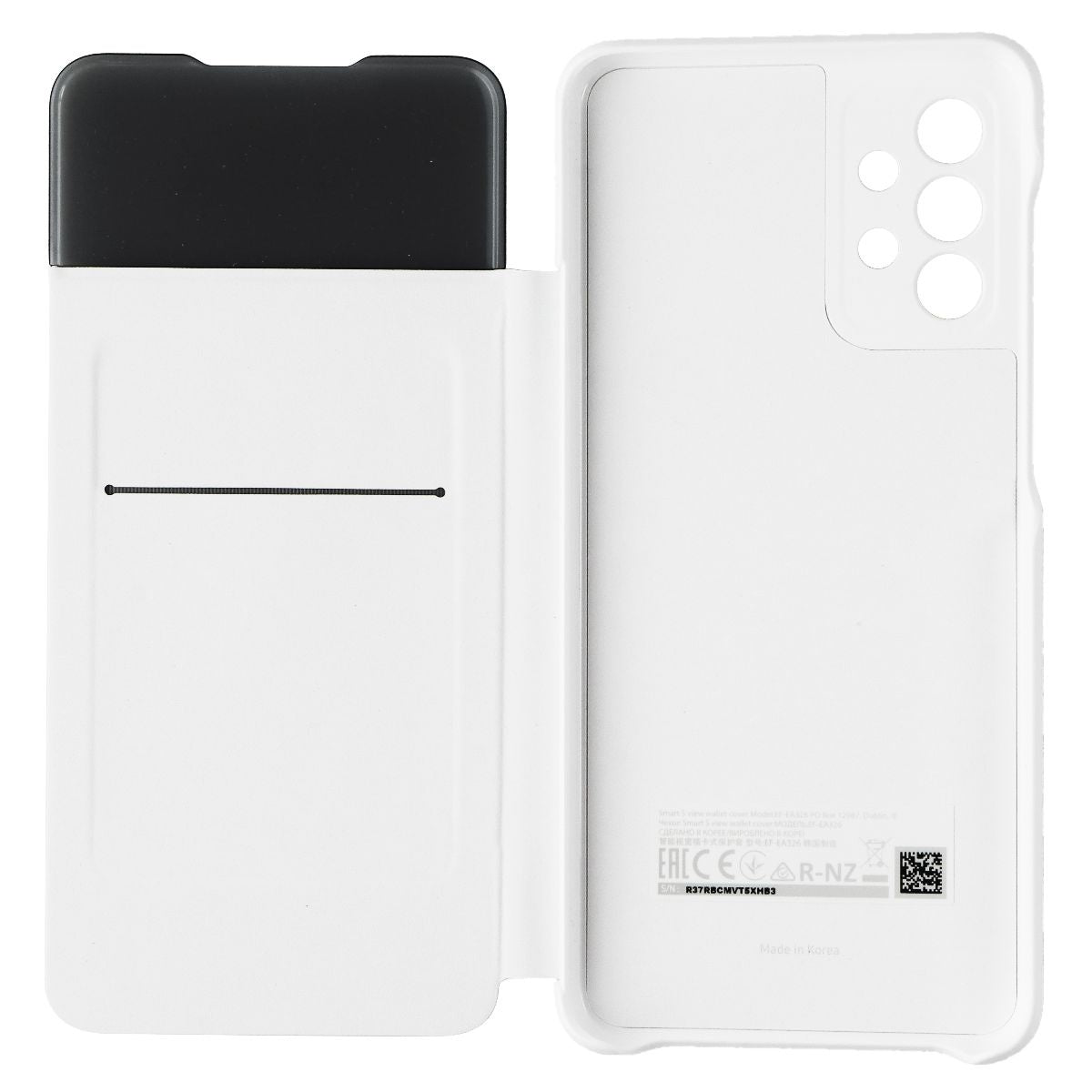 Samsung Smart S-View Wallet Cover for Galaxy A32 5G - White Cell Phone - Cases, Covers & Skins Samsung    - Simple Cell Bulk Wholesale Pricing - USA Seller