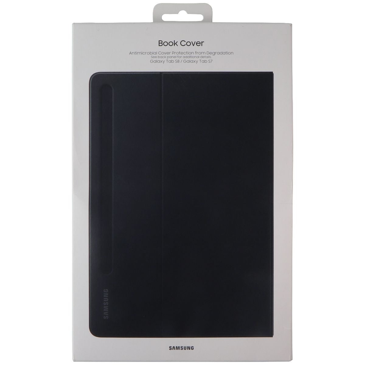 Samsung Book Cover for Samsung Galaxy Tab S7 / Galaxy Tab S8 - Mystic Black iPad/Tablet Accessories - Cases, Covers, Keyboard Folios Samsung    - Simple Cell Bulk Wholesale Pricing - USA Seller