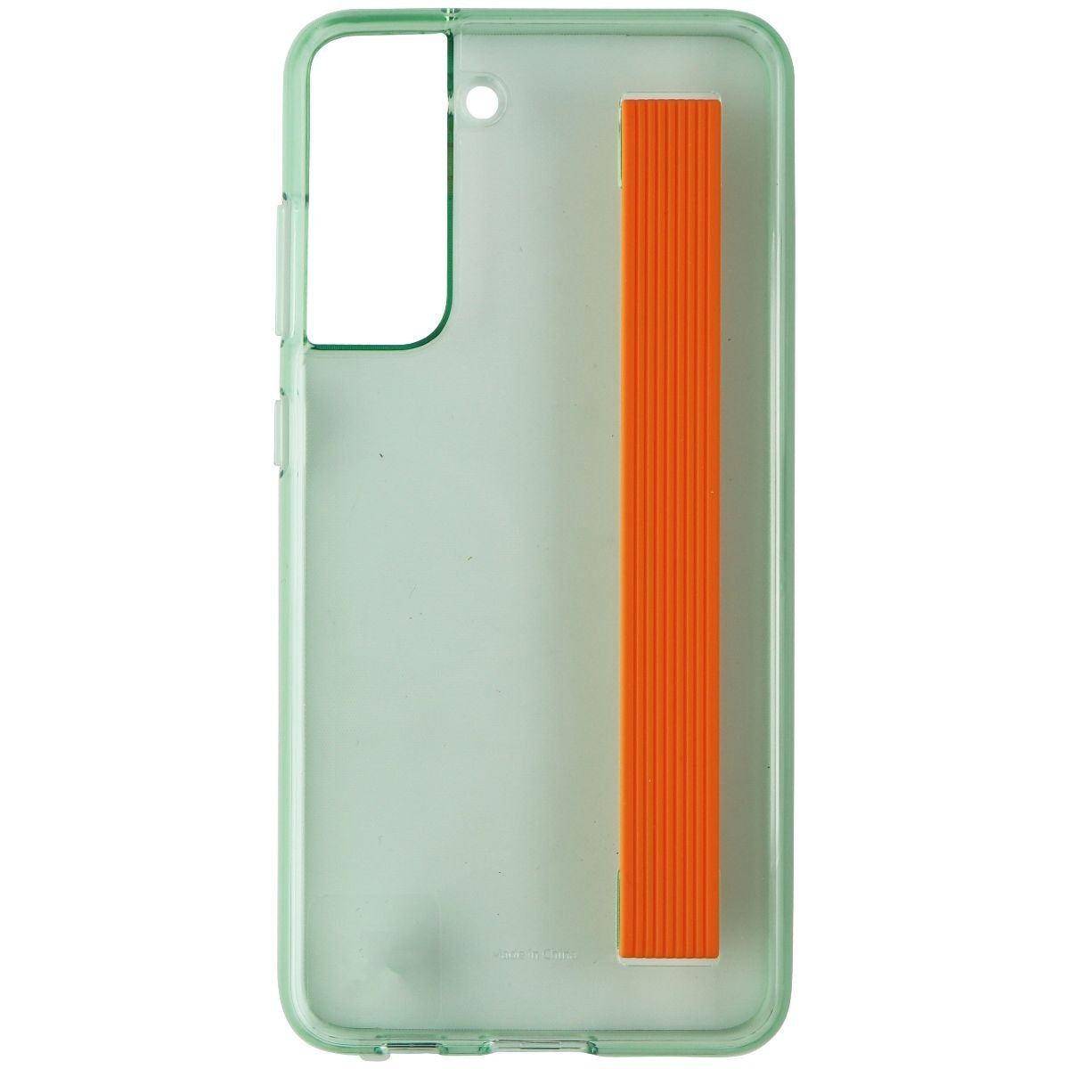 Samsung Slim Strap Cover Case for Galaxy S21 FE (5G) - Clear/Green/Olive/Orange Cell Phone - Cases, Covers & Skins Samsung    - Simple Cell Bulk Wholesale Pricing - USA Seller