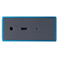 JLab Audio Crasher Slim Splashproof Bluetooth Speaker with 10-Hr Battery - Blue Cell Phone - Audio Docks & Speakers JLAB    - Simple Cell Bulk Wholesale Pricing - USA Seller