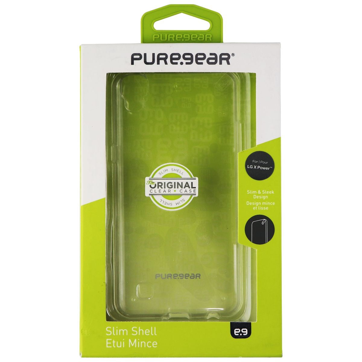 PureGear Slim Shell Series Case for LG X Power Smartphones - Clear Cell Phone - Cases, Covers & Skins PureGear    - Simple Cell Bulk Wholesale Pricing - USA Seller