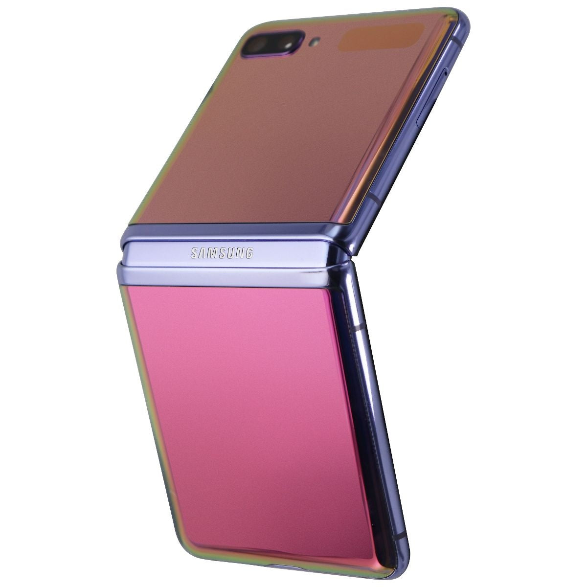Samsung Galaxy Z Flip (6.7-inch) SM-F700U (GSM + CDMA) - 256GB / Mirror Purple Cell Phones & Smartphones Samsung    - Simple Cell Bulk Wholesale Pricing - USA Seller