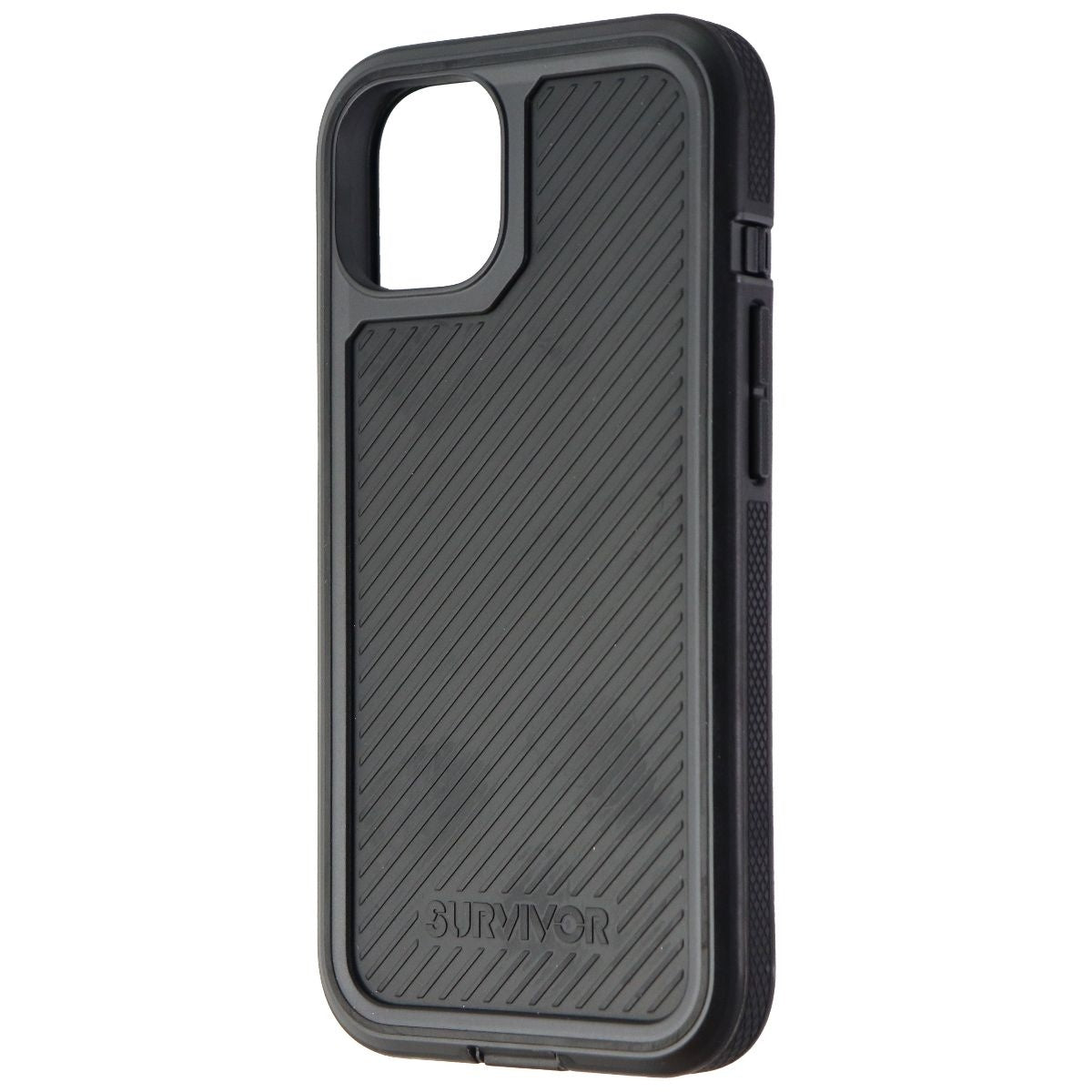 Griffin Survivor Earth All Terrain Series Case for Apple iPhone 13 / 14 - Black Cell Phone - Cases, Covers & Skins Griffin    - Simple Cell Bulk Wholesale Pricing - USA Seller