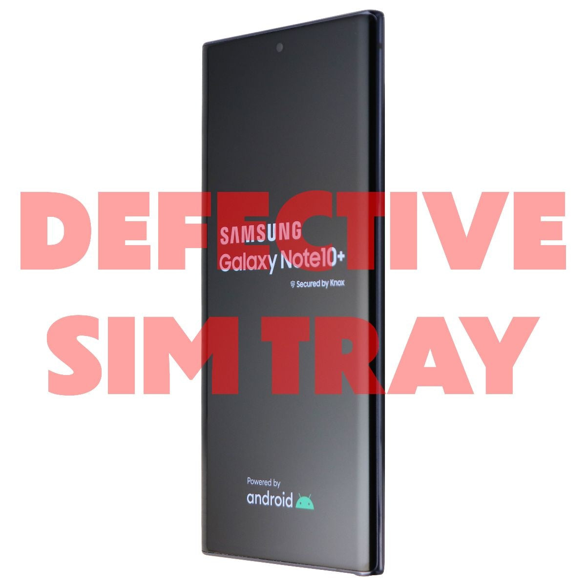 Samsung Galaxy Note10+ (6.8-in) SM-N975U (Wi-Fi Only) - 256GB / Black - BAD SIM Cell Phones & Smartphones Samsung    - Simple Cell Bulk Wholesale Pricing - USA Seller