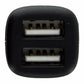 Griffin 2.1 Amp Dual USB Universal Car Charger - Black Cell Phone - Chargers & Cradles Griffin    - Simple Cell Bulk Wholesale Pricing - USA Seller