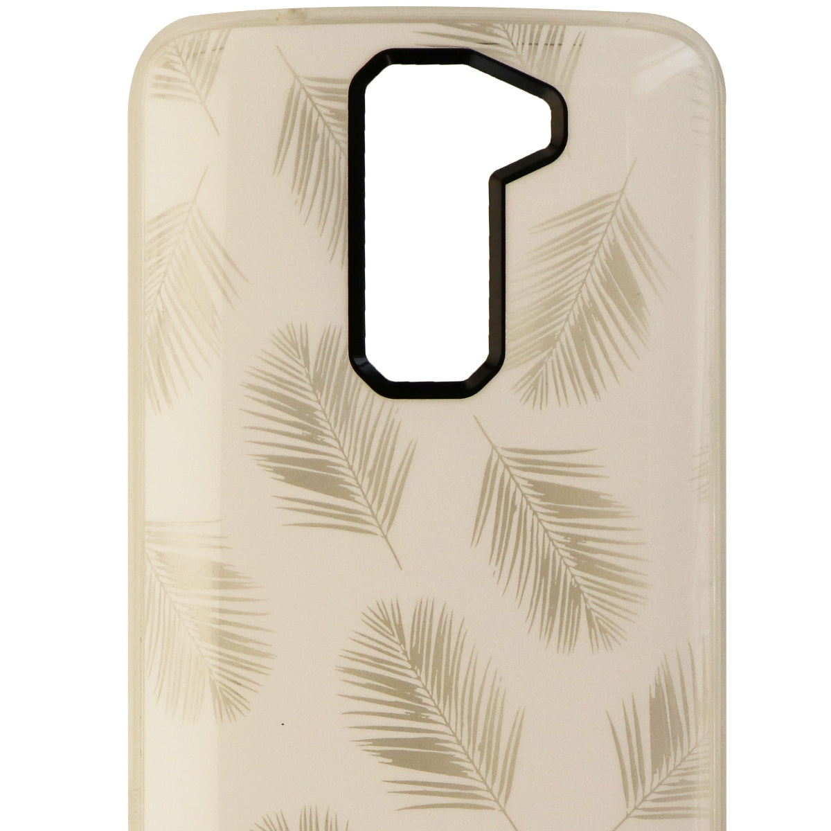 Incipio Design Series Hybrid Hard Case Cover for LG K7 - White/Gold Palm Leaves Cell Phone - Cases, Covers & Skins Incipio    - Simple Cell Bulk Wholesale Pricing - USA Seller
