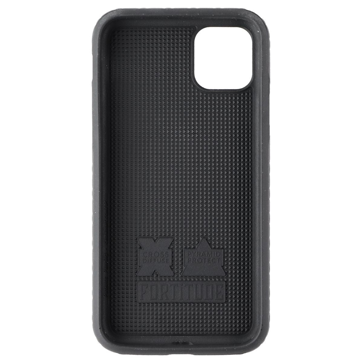 cellhelmet Fortitude Series Onyx Black Dual Layer Case for iPhone 11 Pro Max Cell Phone - Cases, Covers & Skins CellHelmet    - Simple Cell Bulk Wholesale Pricing - USA Seller