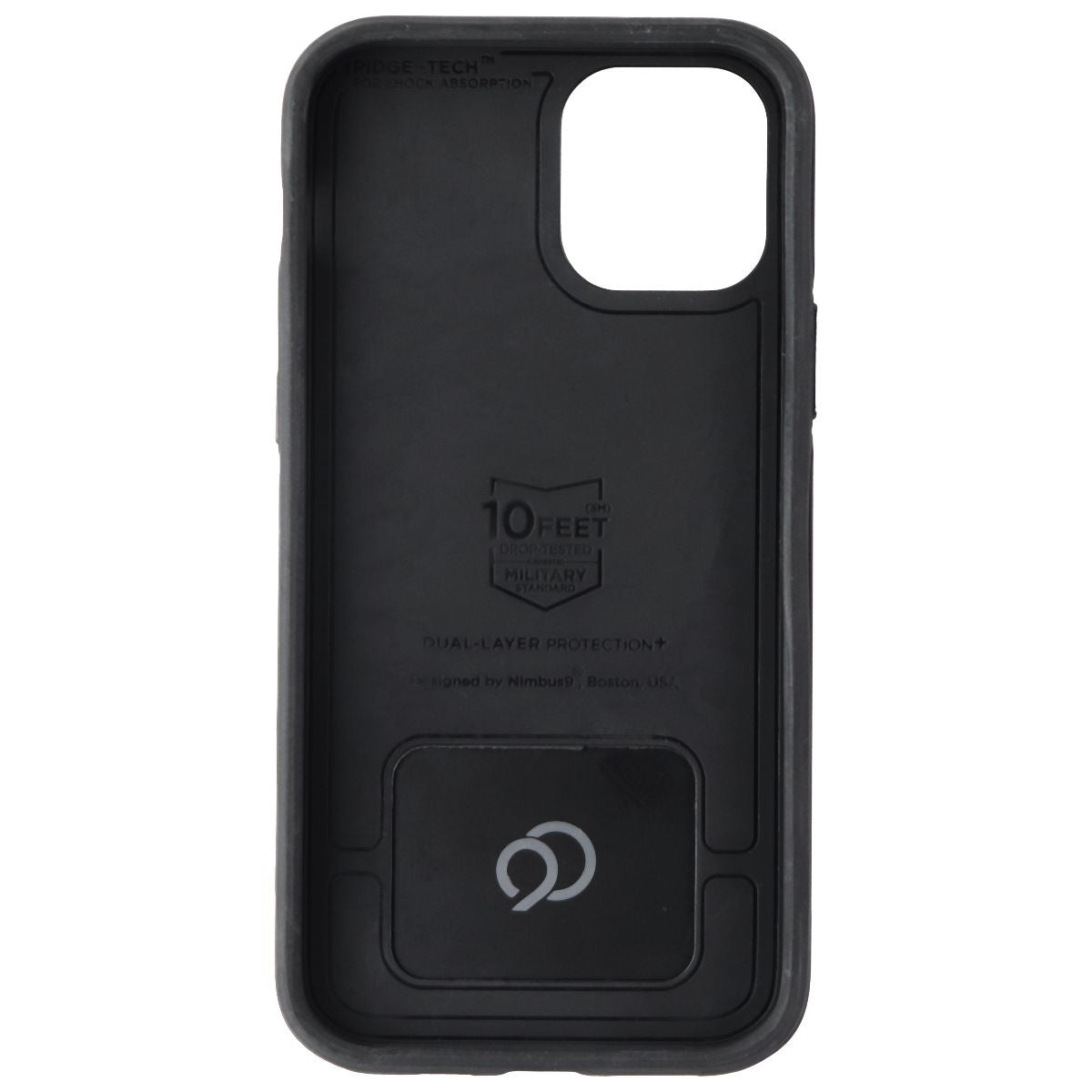 Nimbus9 Cirrus 2 Case for iPhone 12 and iPhone 12 Pro - Black Cell Phone - Cases, Covers & Skins Nimbus9    - Simple Cell Bulk Wholesale Pricing - USA Seller