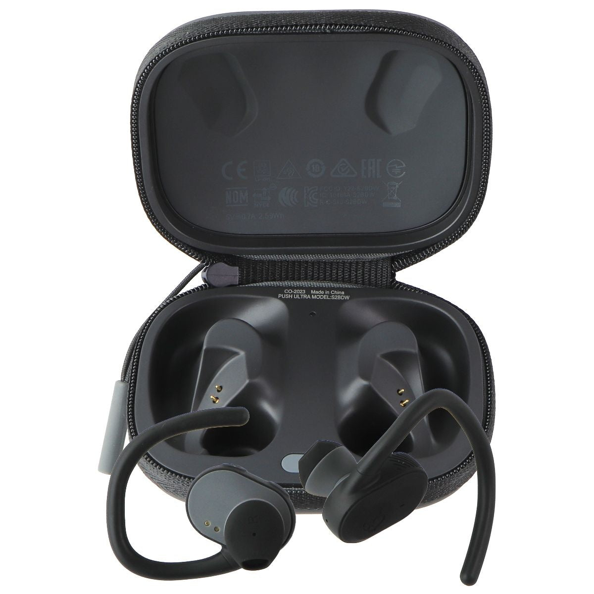 Skullcandy Push Ultra True Wireless In-Ear Earbuds - True Black Portable Audio - Headphones Skullcandy    - Simple Cell Bulk Wholesale Pricing - USA Seller