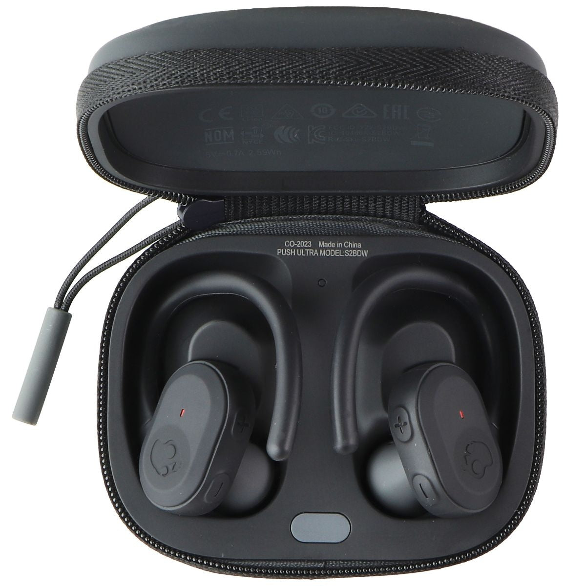 Skullcandy Push Ultra True Wireless In-Ear Earbuds - True Black Portable Audio - Headphones Skullcandy    - Simple Cell Bulk Wholesale Pricing - USA Seller