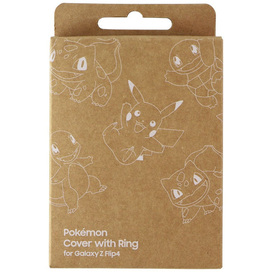 Samsung Official Cover with Ring for Samsung Galaxy Z Flip4 - Pokémon Design Cell Phone - Cases, Covers & Skins Samsung    - Simple Cell Bulk Wholesale Pricing - USA Seller