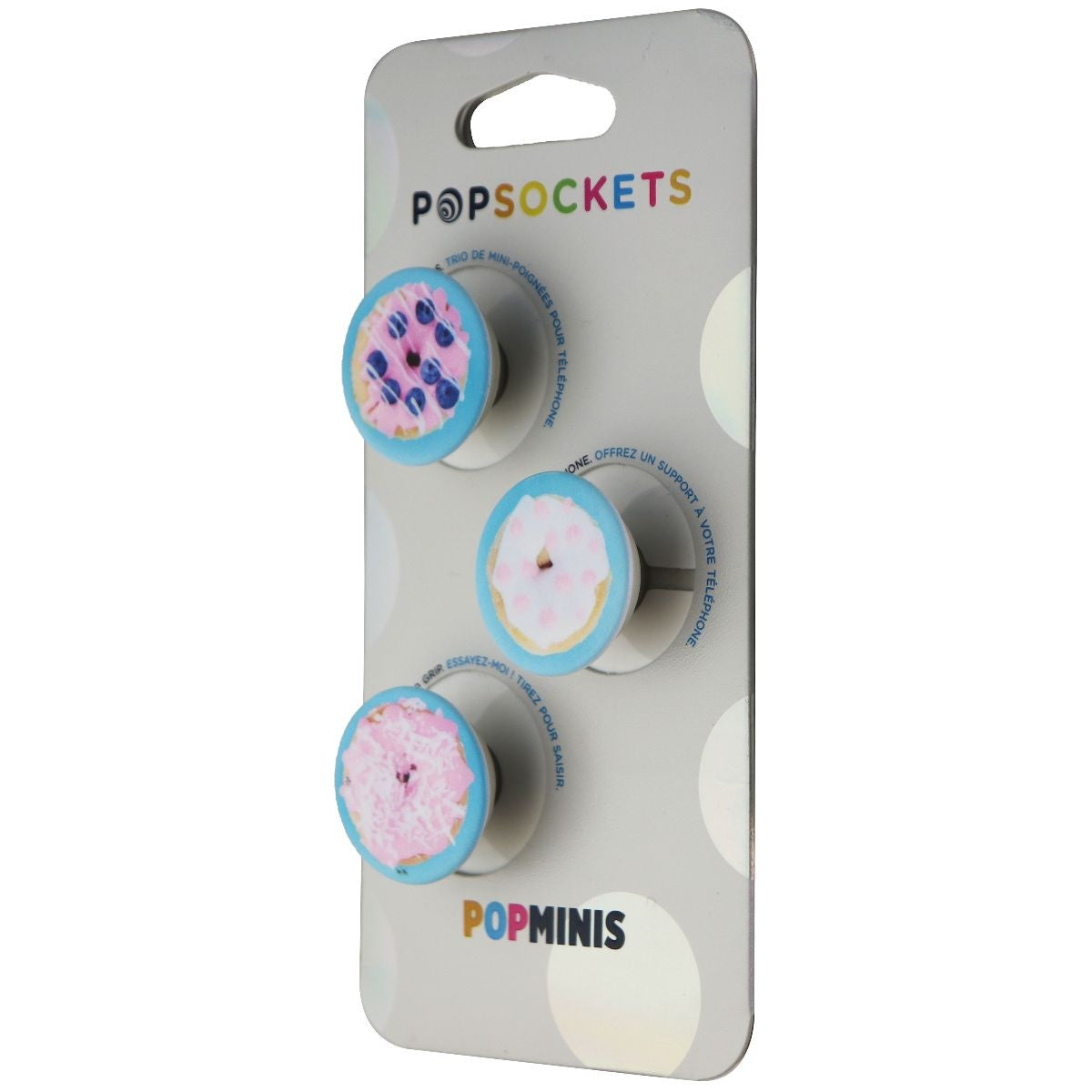 PopSockets PopMini Grips for Phones & Tablets (3 Pack) - Glazed and Confused Cell Phone - Mounts & Holders PopSockets    - Simple Cell Bulk Wholesale Pricing - USA Seller