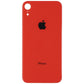 Repair Part - Back Glass Panel for Apple iPhone XR - Orange with Logo Cell Phone - Replacement Parts & Tools Unbranded    - Simple Cell Bulk Wholesale Pricing - USA Seller
