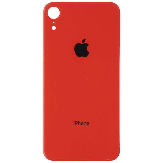 Repair Part - Back Glass Panel for Apple iPhone XR - Orange with Logo Cell Phone - Replacement Parts & Tools Unbranded    - Simple Cell Bulk Wholesale Pricing - USA Seller