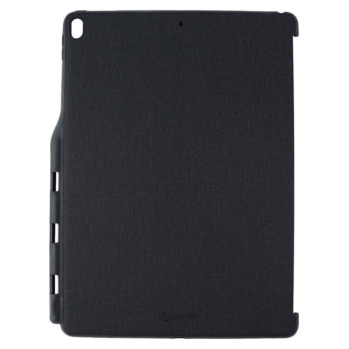 LUVVITT Folio Case with Pencil Holder for iPad Pro (2nd Gen) - Heather Black iPad/Tablet Accessories - Cases, Covers, Keyboard Folios Luvvitt    - Simple Cell Bulk Wholesale Pricing - USA Seller
