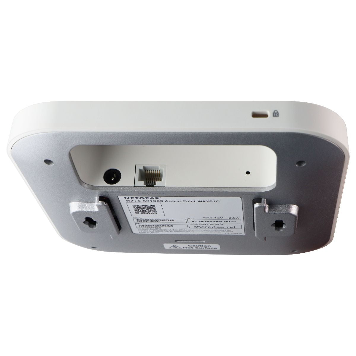NETGEAR Wireless Access Point (WAX610) WiFi 6 Dual-Band AX1800 - White Modem-Router Combos Netgear    - Simple Cell Bulk Wholesale Pricing - USA Seller
