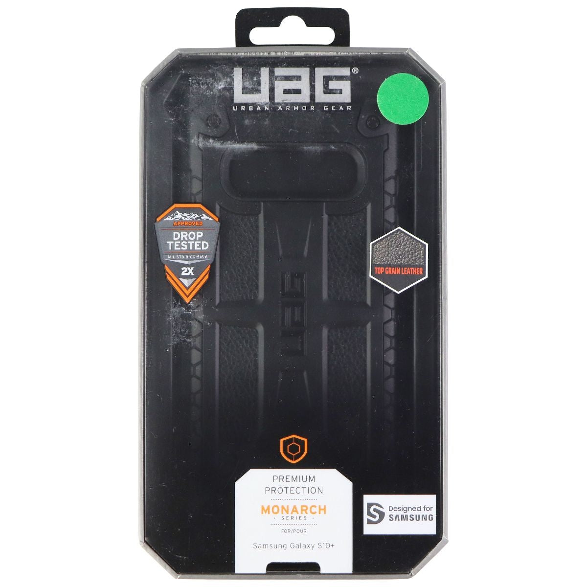 Urban Armor Gear Monarch Series Case for Samsung Galaxy S10+ (Plus) - Black Cell Phone - Cases, Covers & Skins Urban Armor Gear    - Simple Cell Bulk Wholesale Pricing - USA Seller