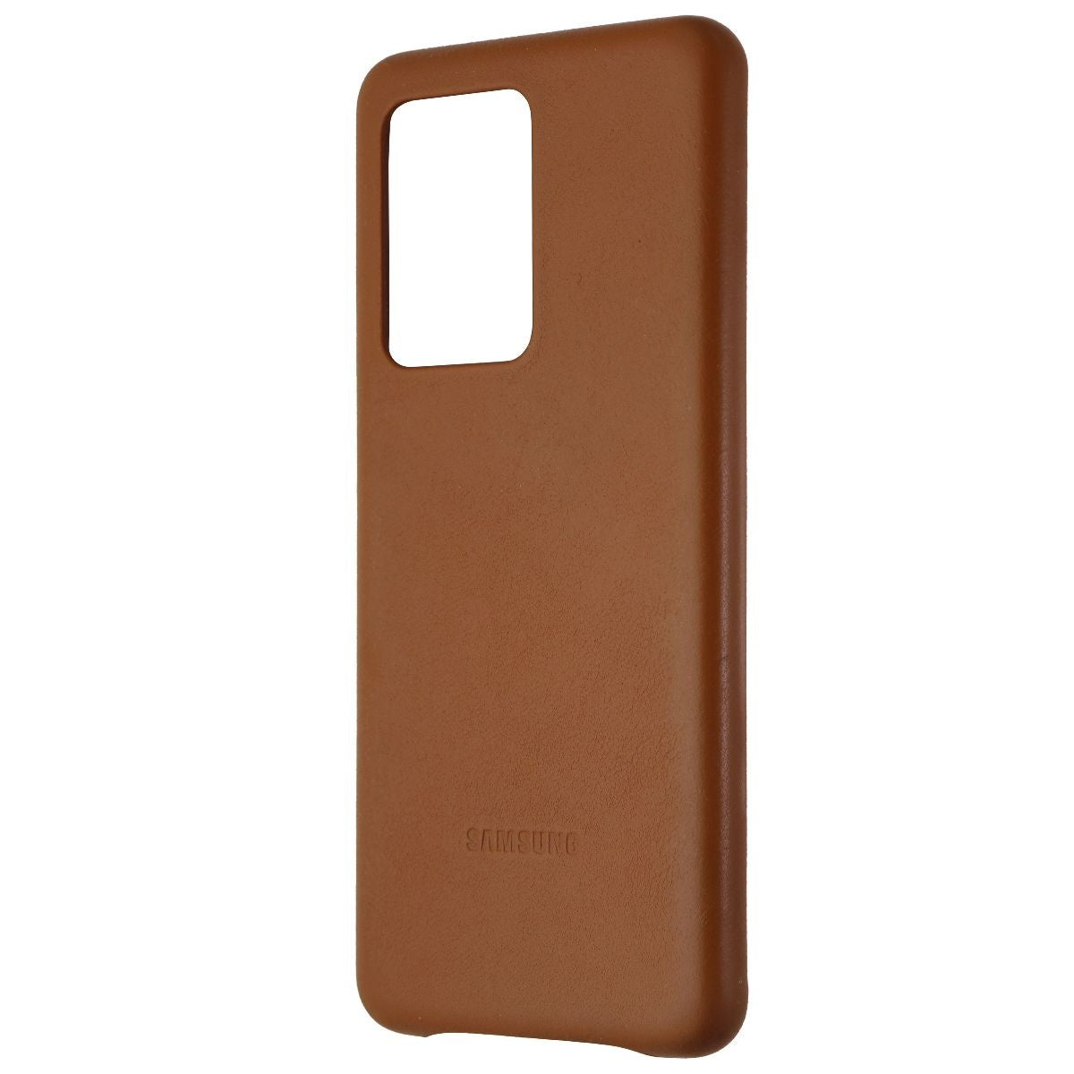 Samsung Leather Back Cover for Galaxy S20 Ultra 5G - Brown (EF-VG988LAEGUS) Cell Phone - Cases, Covers & Skins Samsung Electronics    - Simple Cell Bulk Wholesale Pricing - USA Seller