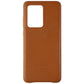 Samsung Leather Back Cover for Galaxy S20 Ultra 5G - Brown (EF-VG988LAEGUS) Cell Phone - Cases, Covers & Skins Samsung Electronics    - Simple Cell Bulk Wholesale Pricing - USA Seller