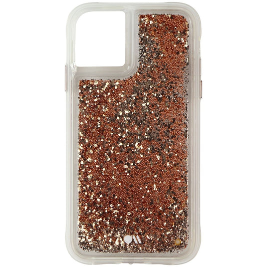 Case-Mate Waterfall Liquid Glitter Series Case for Apple iPhone 11 - Gold Cell Phone - Cases, Covers & Skins Case-Mate    - Simple Cell Bulk Wholesale Pricing - USA Seller