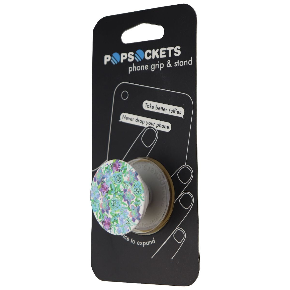 PopSockets: Collapsible Grip & Stand for Phones and Tablets - Succulents Cell Phone - Mounts & Holders PopSockets    - Simple Cell Bulk Wholesale Pricing - USA Seller