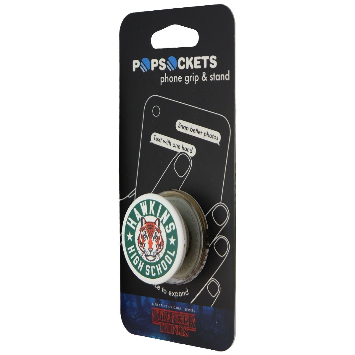 PopSockets: Collapsible Grip & Stand - Hawkins High School / Stranger Things Cell Phone - Mounts & Holders PopSockets    - Simple Cell Bulk Wholesale Pricing - USA Seller