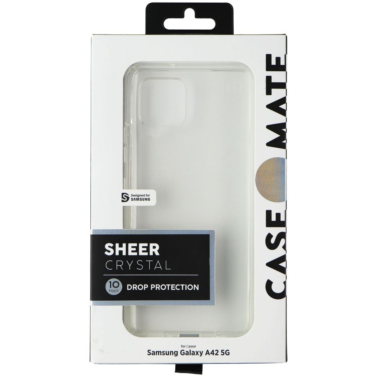 Case-Mate Sheer Crystal Hard Case for Samsung Galaxy A42 5G - Clear Cell Phone - Cases, Covers & Skins Case-Mate    - Simple Cell Bulk Wholesale Pricing - USA Seller