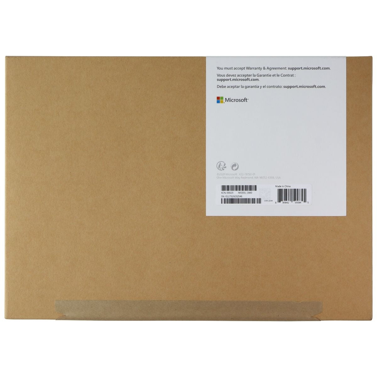 MICROSOFT Type Cover Keyboard and Trackpad for Microsoft Surface GO - Black iPad/Tablet Accessories - Docking Stations/Keyboards Microsoft    - Simple Cell Bulk Wholesale Pricing - USA Seller