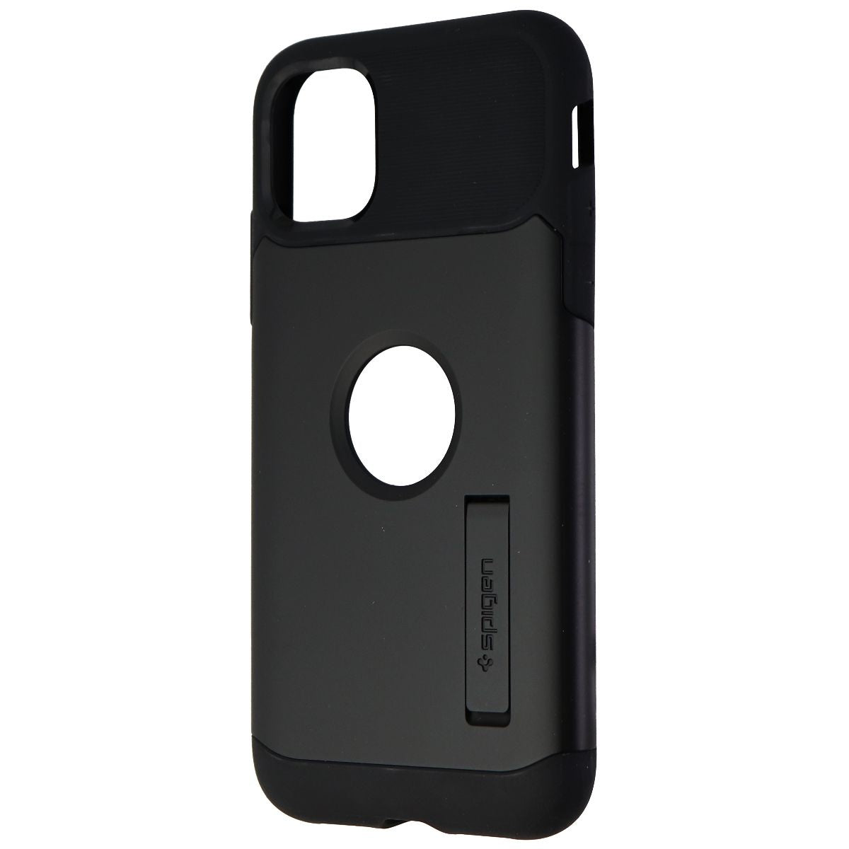 Spigen Slim Armor Series Case for Apple iPhone 11 - Black Cell Phone - Cases, Covers & Skins Spigen    - Simple Cell Bulk Wholesale Pricing - USA Seller