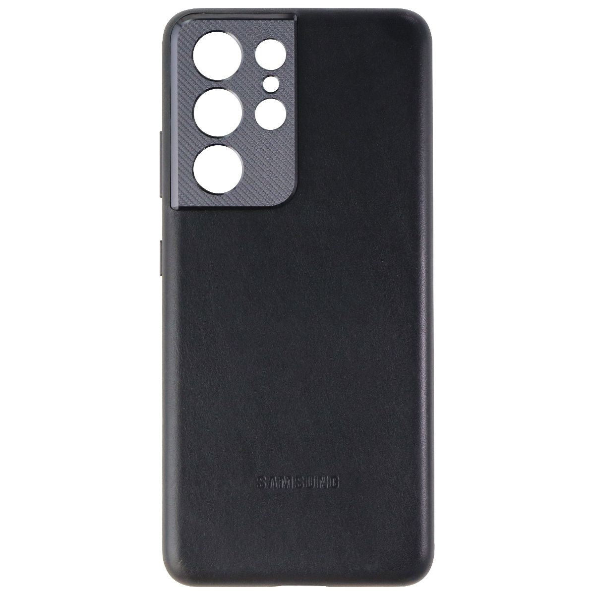 Samsung Official Leather Back Cover for S21 Ultra / S21 Ultra 5G - Black Cell Phone - Cases, Covers & Skins Samsung Electronics    - Simple Cell Bulk Wholesale Pricing - USA Seller