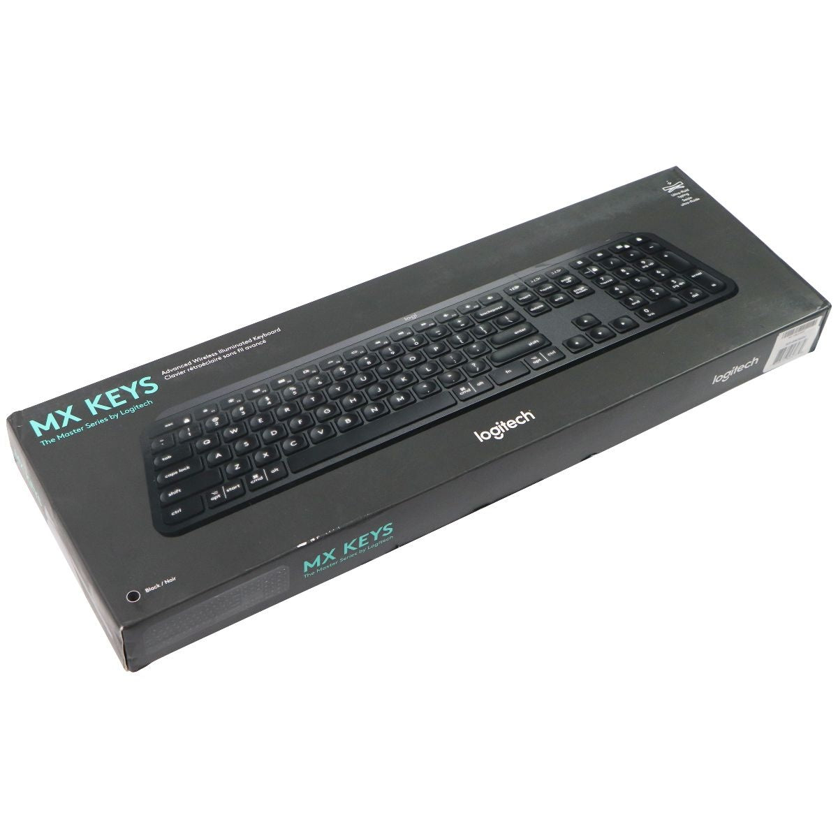 Logitech MX Keys Advanced Wireless Illuminated Keyboard - Graphite Gaming/Console - Keyboards & Keypads Logitech    - Simple Cell Bulk Wholesale Pricing - USA Seller