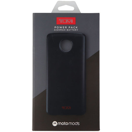 TUMI MotoMods 2220mAh Wireless Charging Power Pack Case for Moto Z Phones -Black Cell Phone - Cases, Covers & Skins Tumi    - Simple Cell Bulk Wholesale Pricing - USA Seller
