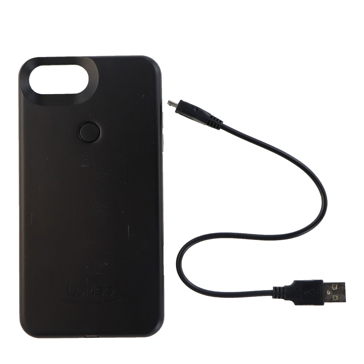 Lumee 2 Illuminated Light Up LED Case Cover for iPhone 8 Plus 7 Plus - Black Cell Phone - Cases, Covers & Skins LuMee    - Simple Cell Bulk Wholesale Pricing - USA Seller
